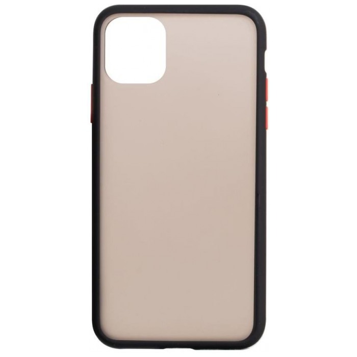 картинка Чехол Totu Gingle series Silicone/ Plastic for iPhone 11 6.1'' Black/ Yellow AA075 от магазина КомпьютерЦентр
