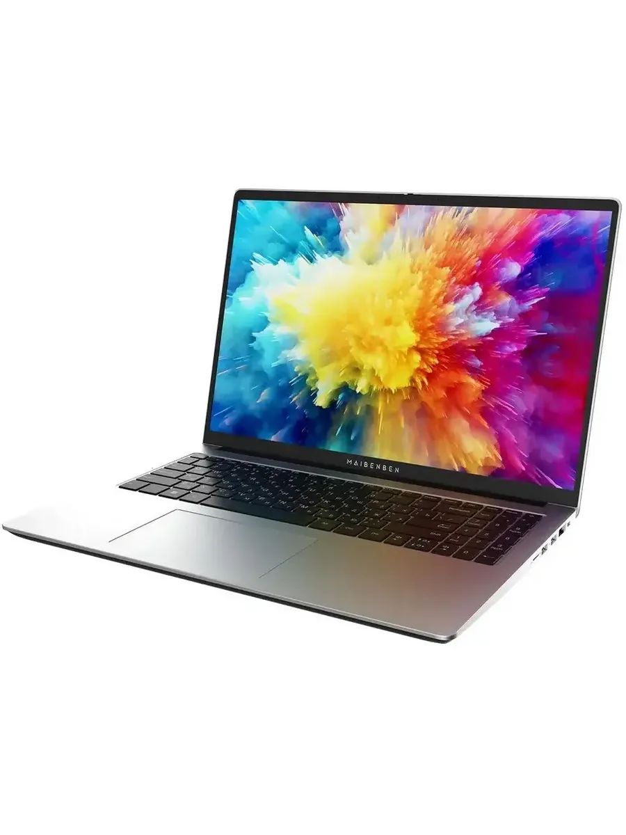 картинка Ноутбук MAIBENBEN M653 16'' IPS (1920x1200)/  AMD Ryzen 3 5400U(4/ 8) / 8ГБ DDR4/  512ГБ SSD/  AMD Vega 6/  Linux/  45,6 Втч/  1,8 кг/  Silver (M6531SB0HSRE0) от магазина КомпьютерЦентр