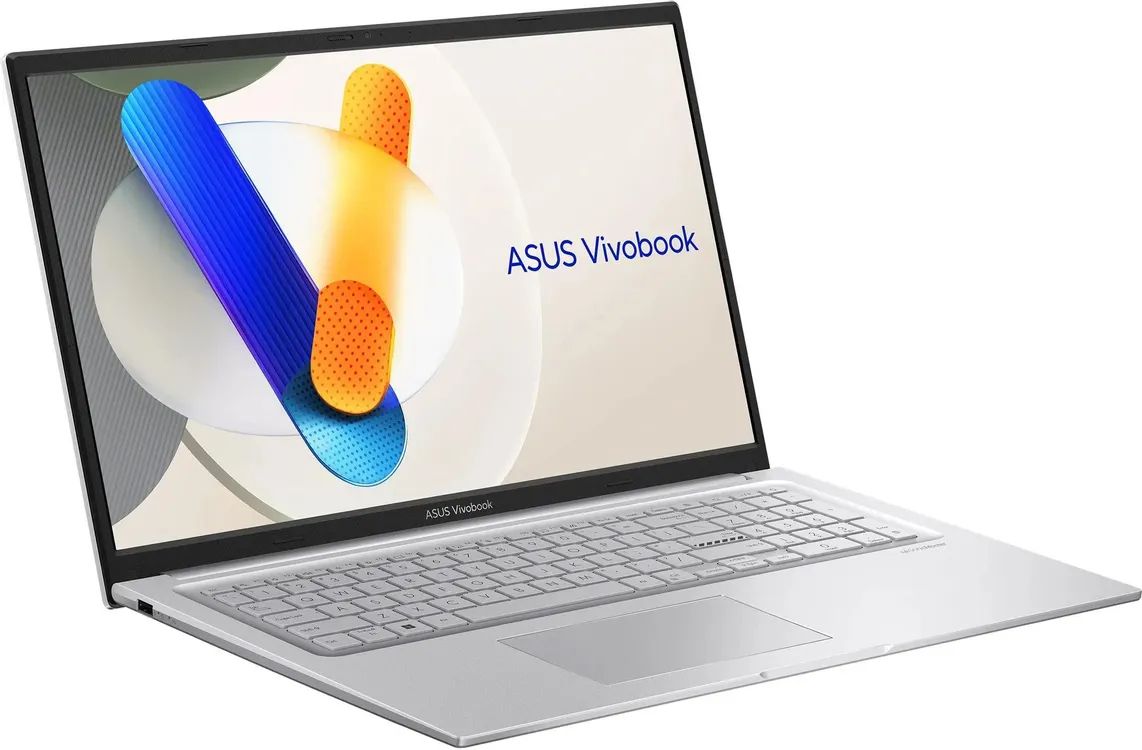 картинка Ноутбук ASUS Vivobook 17 X1704VA-AU1105 17.3'' IPS /  Core 3 100U/  16Gb/  512 Gb SSD/  Intel Graphics/  noOS/  Silver от магазина КомпьютерЦентр