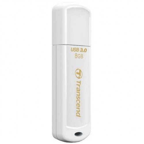 картинка Флешка USB Transcend 8Gb JetFlash 730 White (TS8GJF730) от магазина КомпьютерЦентр