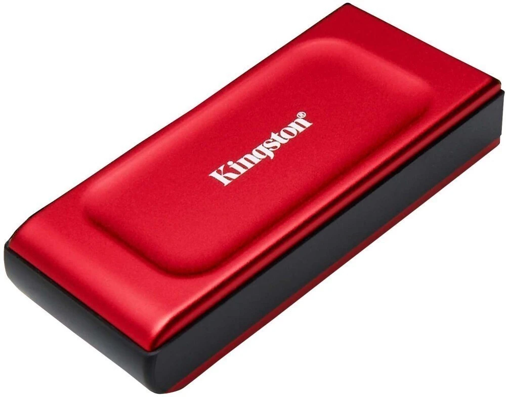 картинка SSD внешний 1Tb Kingston XS1000 USB Type-C Red 1050/ 1000 МБ/ с (SXS1000R/ 1000G) от магазина КомпьютерЦентр