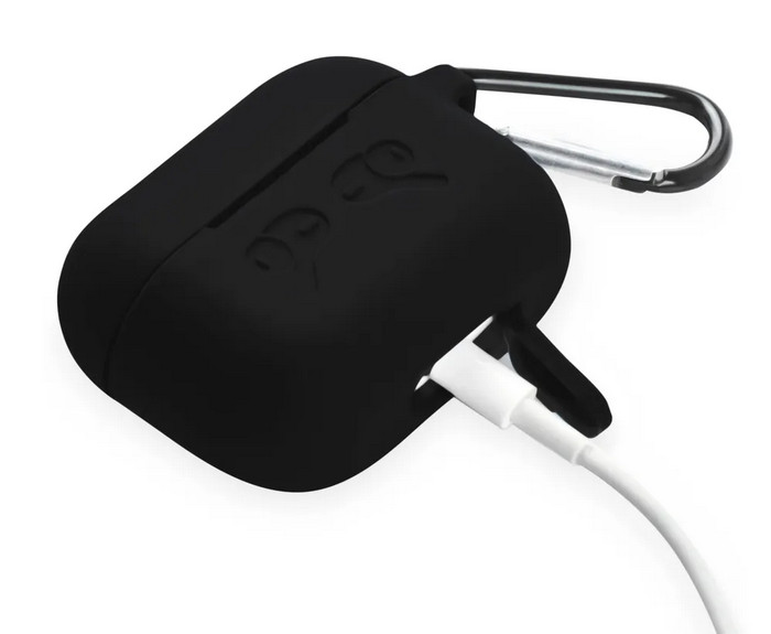 картинка Чехол Gurdini Soft Touch для Apple Airpods Pro Black от магазина КомпьютерЦентр