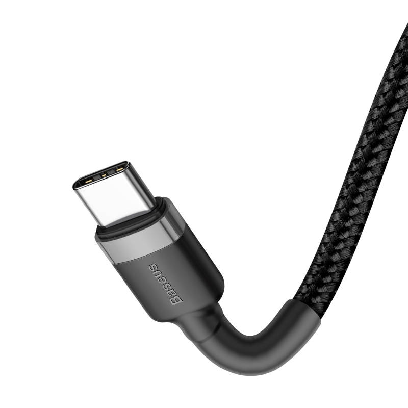 картинка Baseus Data Cable Type-C 100cm Cafule PD2.0 60W CATKLF-GG1 Black от магазина КомпьютерЦентр
