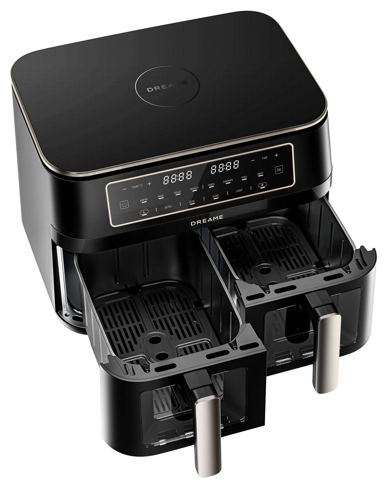 картинка Аэрогриль Dreame Tasti Airfryer DZ30 черный, 3000 Вт, 5.5 л, кнопки, 8 программ от магазина КомпьютерЦентр