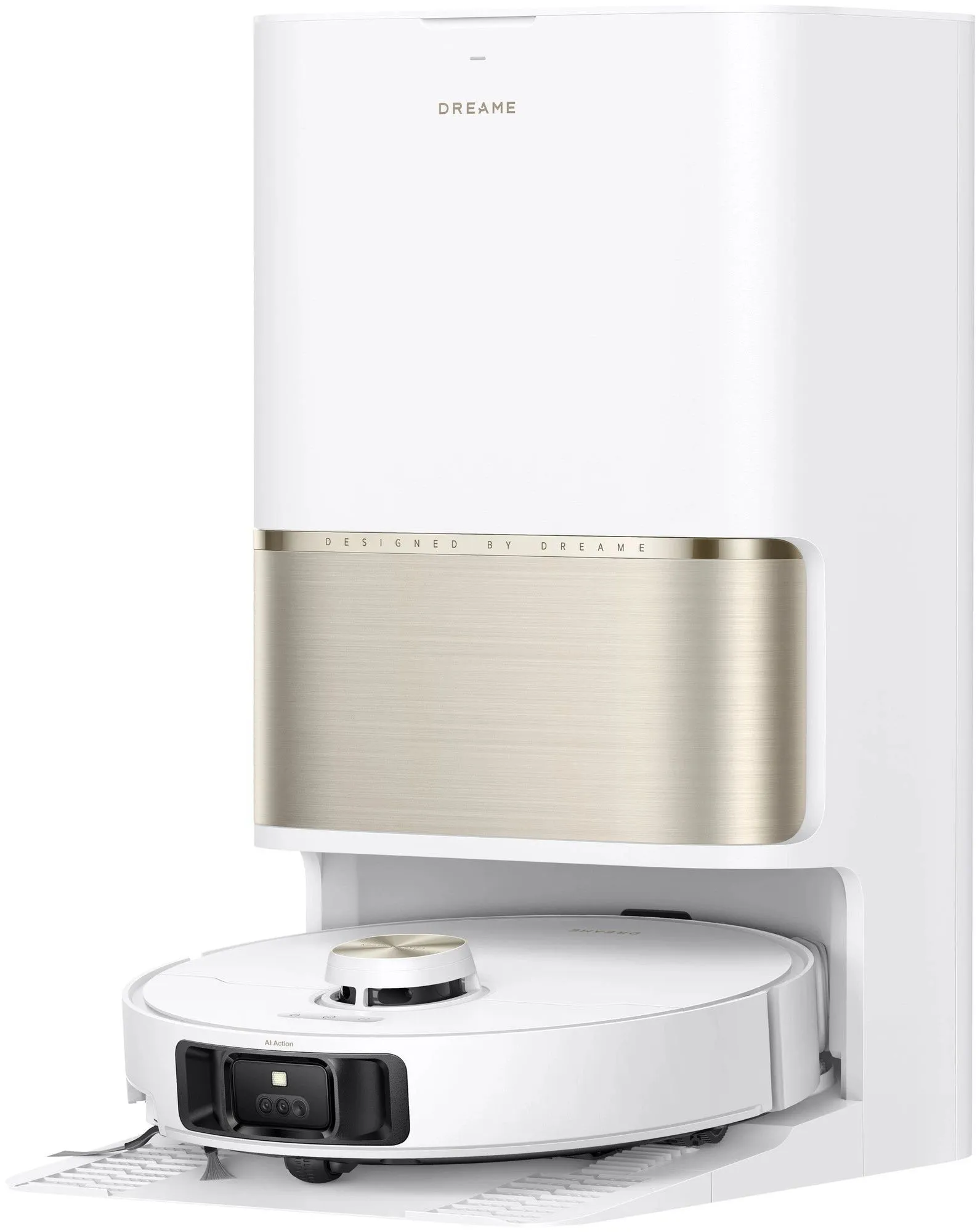 картинка Робот-пылесос Dreame Bot L50s Pro Ultra белый, 5200 мА*ч Li-Ion, уборка влажная/ сухая, пылесборник контейнер 0.25 л (RLL88HE) от магазина КомпьютерЦентр