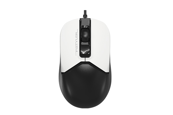 картинка Мышка A4tech Fstyler FM12 Panda USB White/ Black от магазина КомпьютерЦентр