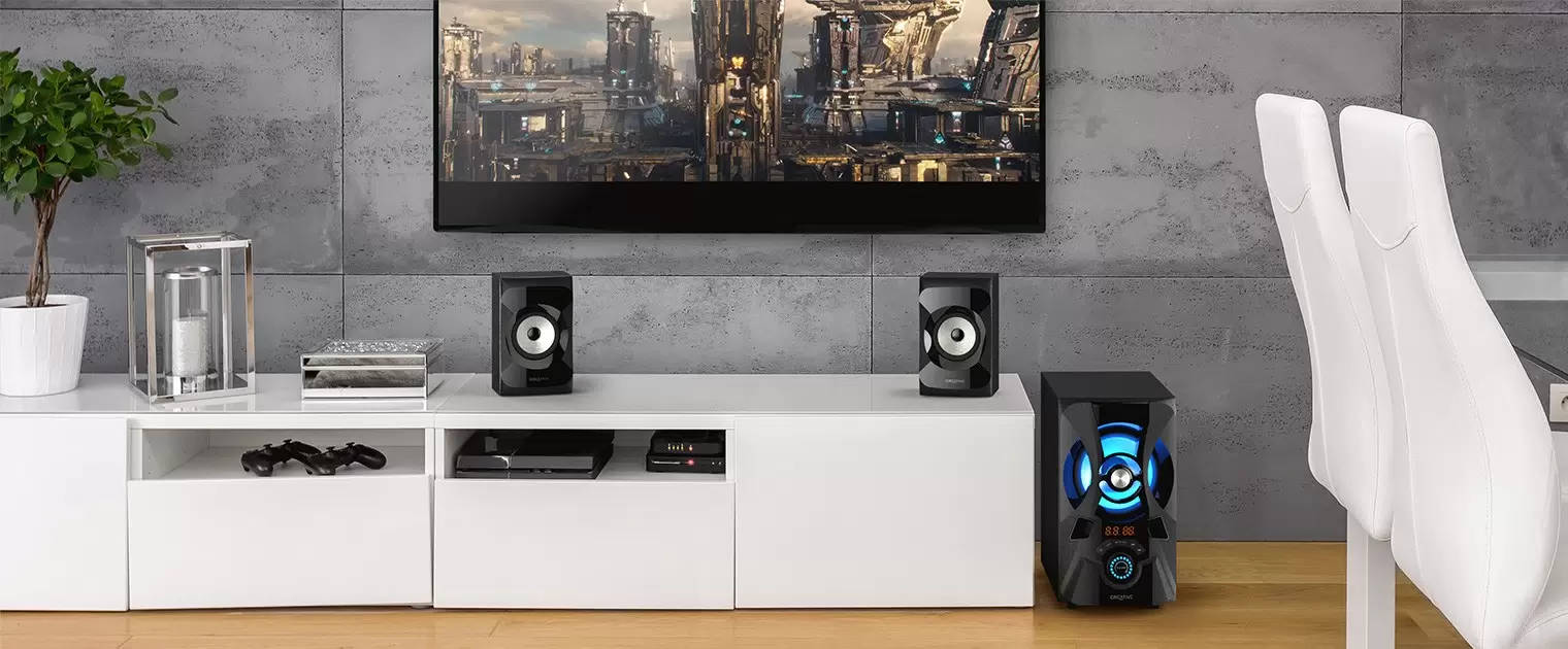 картинка Акустика Creative SBS E2900 2.1 Black 60Вт (51MF0490AA001) от магазина КомпьютерЦентр