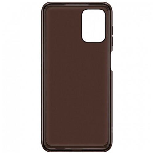 картинка Чехол Samsung для Samsung Galaxy A12 Soft Clear Cover черный (EF-QA125TBEGRU) от магазина КомпьютерЦентр