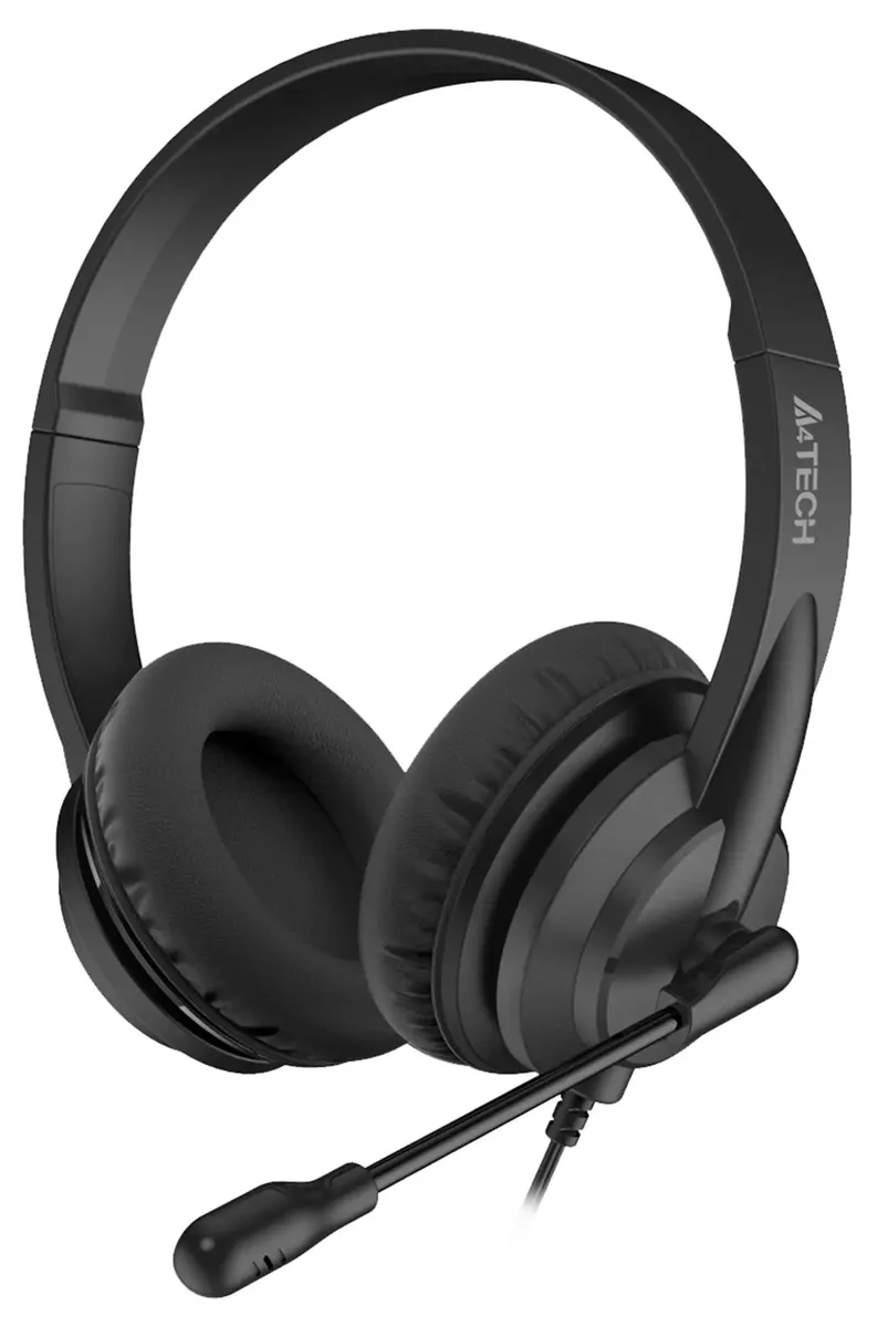 картинка Гарнитура A4-Tech HS-10, Black от магазина КомпьютерЦентр