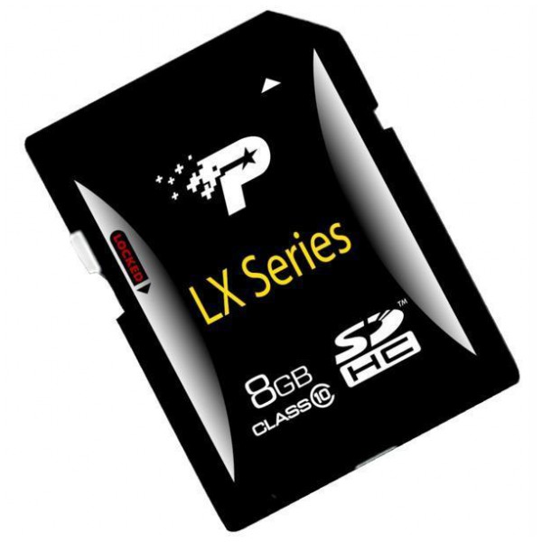 картинка Карта памяти Patriot 8Gb SDHC Class 10 (PSF8GSDHC10) от магазина КомпьютерЦентр