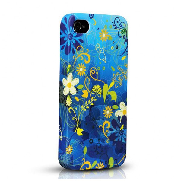 картинка Чехол Odoyo Fiesta Case Aqua for iPhone 4/4S (PH-FC10AQ) от магазина КомпьютерЦентр