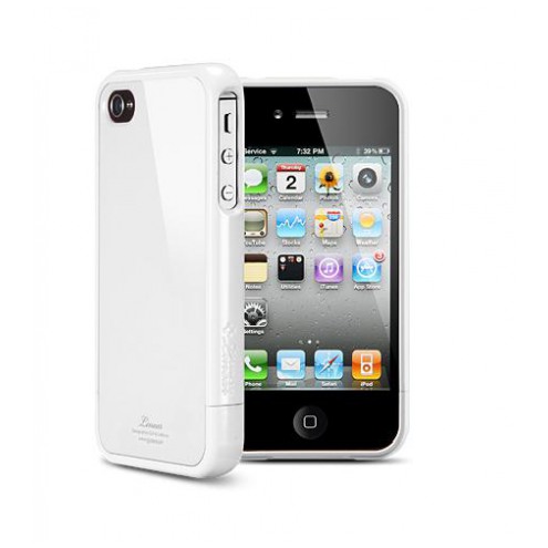 картинка Чехол SGP Linear Case Color Series Infiniti White for iPhone 4 (SGP07581) от магазина КомпьютерЦентр