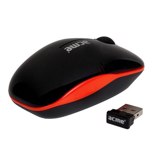 картинка Мышка Acme MW05 mini Mouse Wireless Black (4770070866924) от магазина КомпьютерЦентр