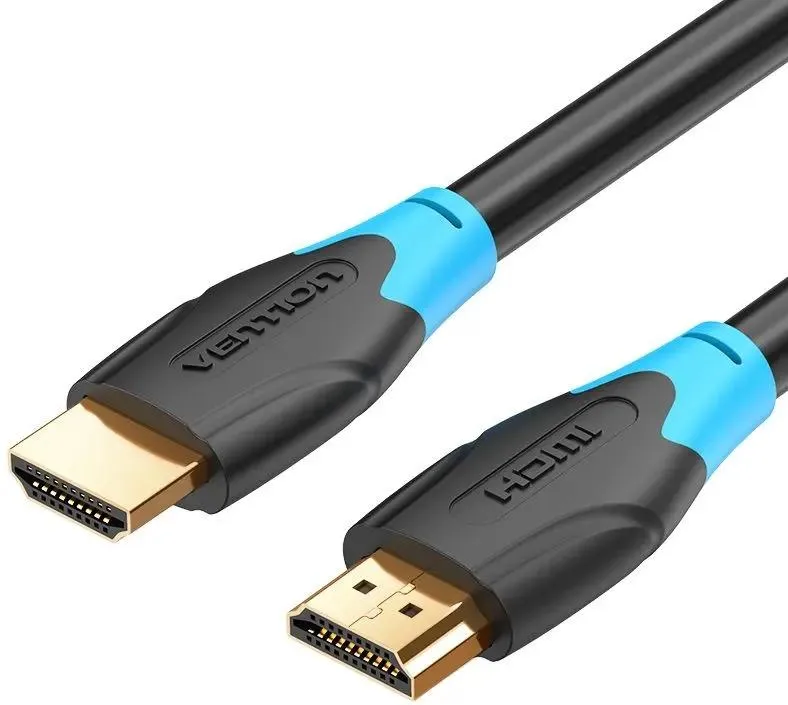 картинка Кабель HDMI Vention 1m (AACBF) HDMI High speed v2.0 with Ethernet 19M/ 19M от магазина КомпьютерЦентр