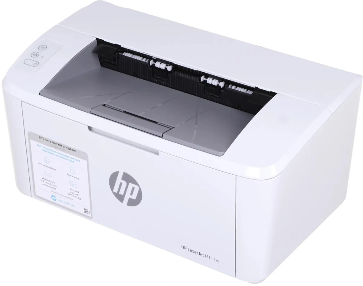 картинка Принтер лазерный HP LaserJet M111w (7MD68A), А4, ч/б печать от магазина КомпьютерЦентр
