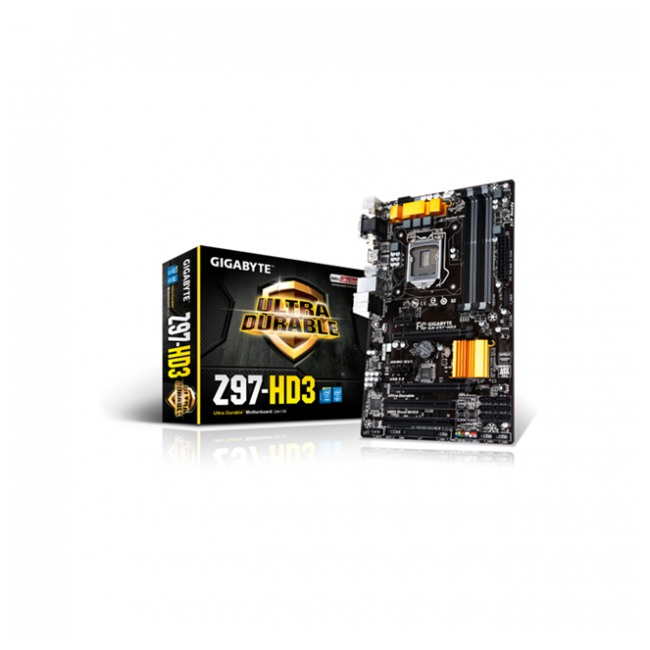 картинка Материнская плата Gigabyte GA-Z97-HD3 (GA-Z97-HD3) от магазина КомпьютерЦентр