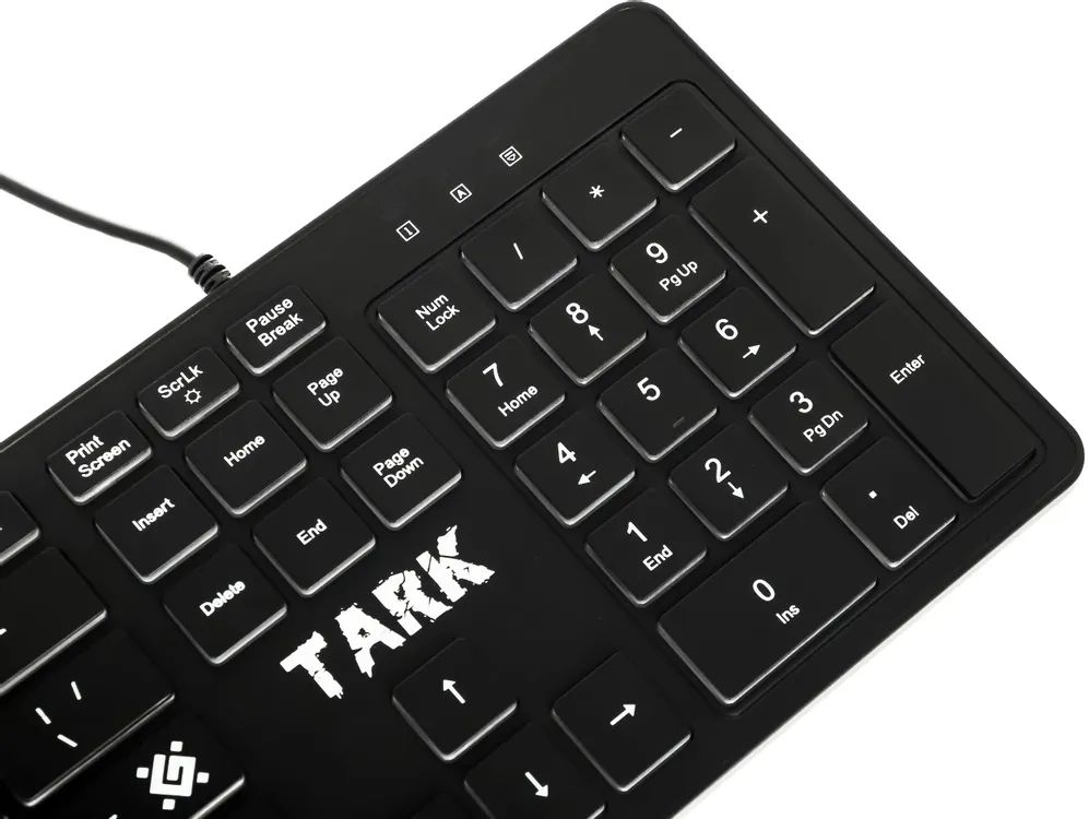 картинка Комплект Defender Tark C-779 проводной, USB, 2400 DPI, чёрный 52779 от магазина КомпьютерЦентр