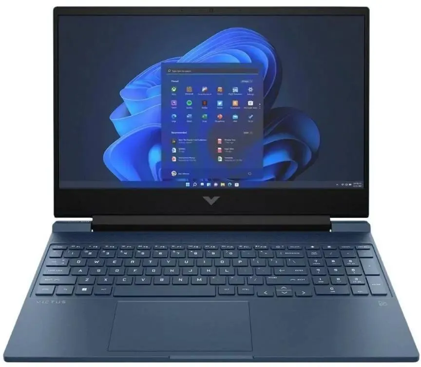 картинка Ноутбук HP Victus 15-fa0033dx 15.6'' FHD LED (1920x1080)/  Core i5 12450H (12 cores)/  16Gb/  512Gb SSD/  GF RTX 3050 4Gb/  Win 11 Home/  70Wh/  Blue (9T9R8UA/ 16GB) от магазина КомпьютерЦентр