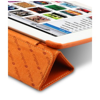 картинка Чехол Melkco Leather Case Slimme Cover Dark Orange LC for iPad 2 (APIPA2LCSC1OELC) от магазина КомпьютерЦентр