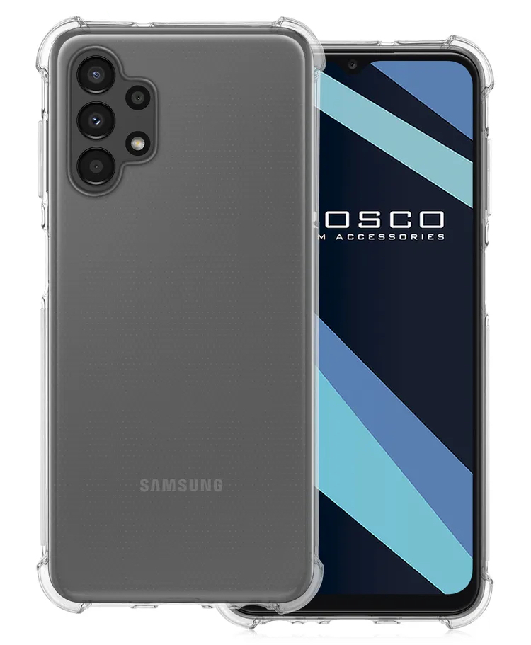 картинка Чехол-накладка ROSCO для Samsung Galaxy A13, прозрачный от магазина КомпьютерЦентр