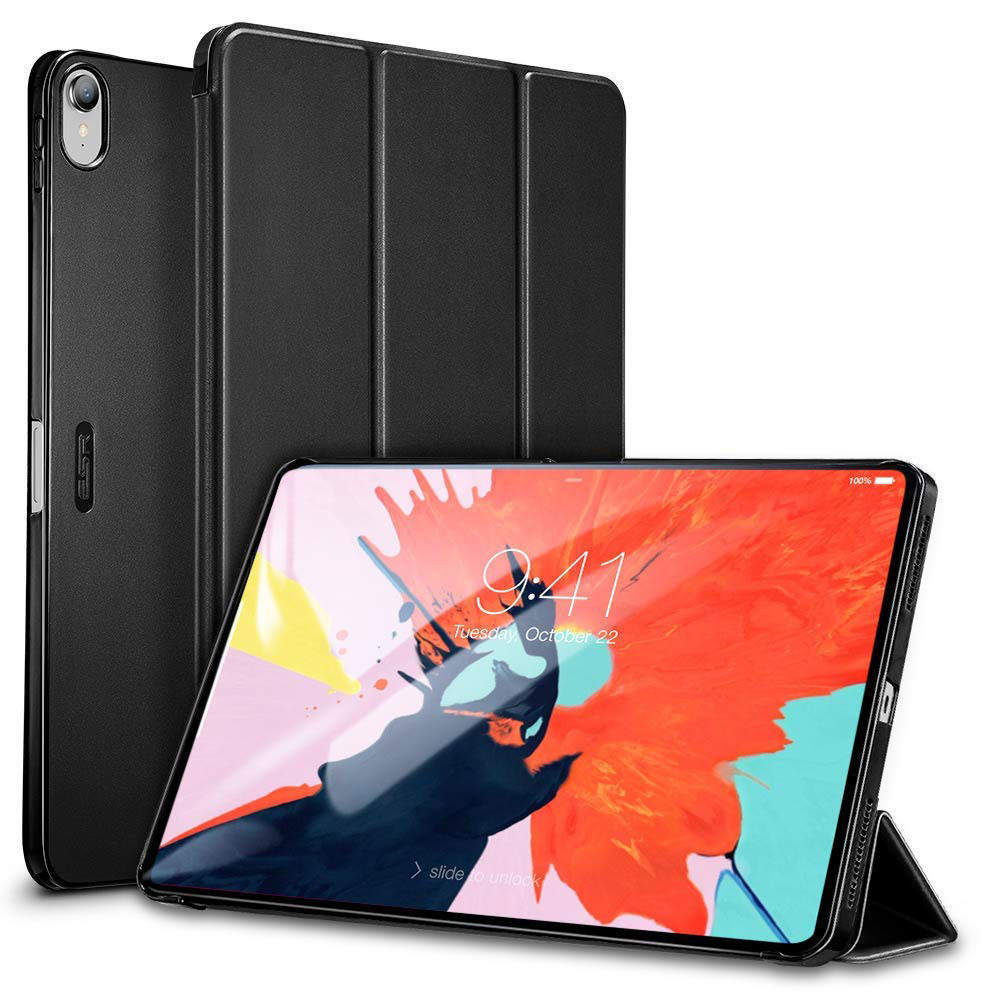 картинка Чехол ESR Yippee Color Trifold Smart Case Black для iPad Pro 12.9'' (2018) от магазина КомпьютерЦентр