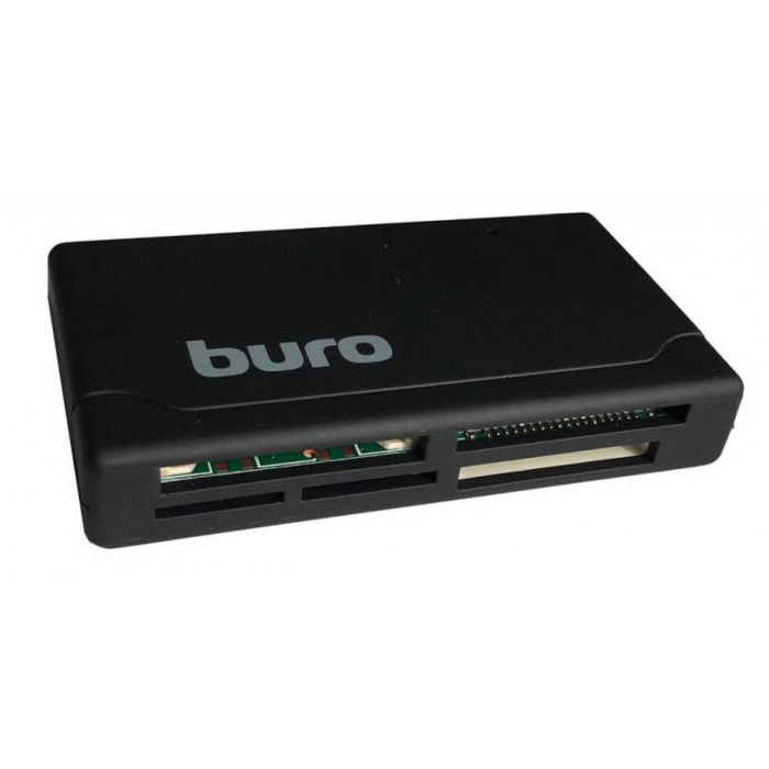 картинка Картридер внешний Buro BU-CR-171 Black USB2.0 (BU-CR-171) от магазина КомпьютерЦентр