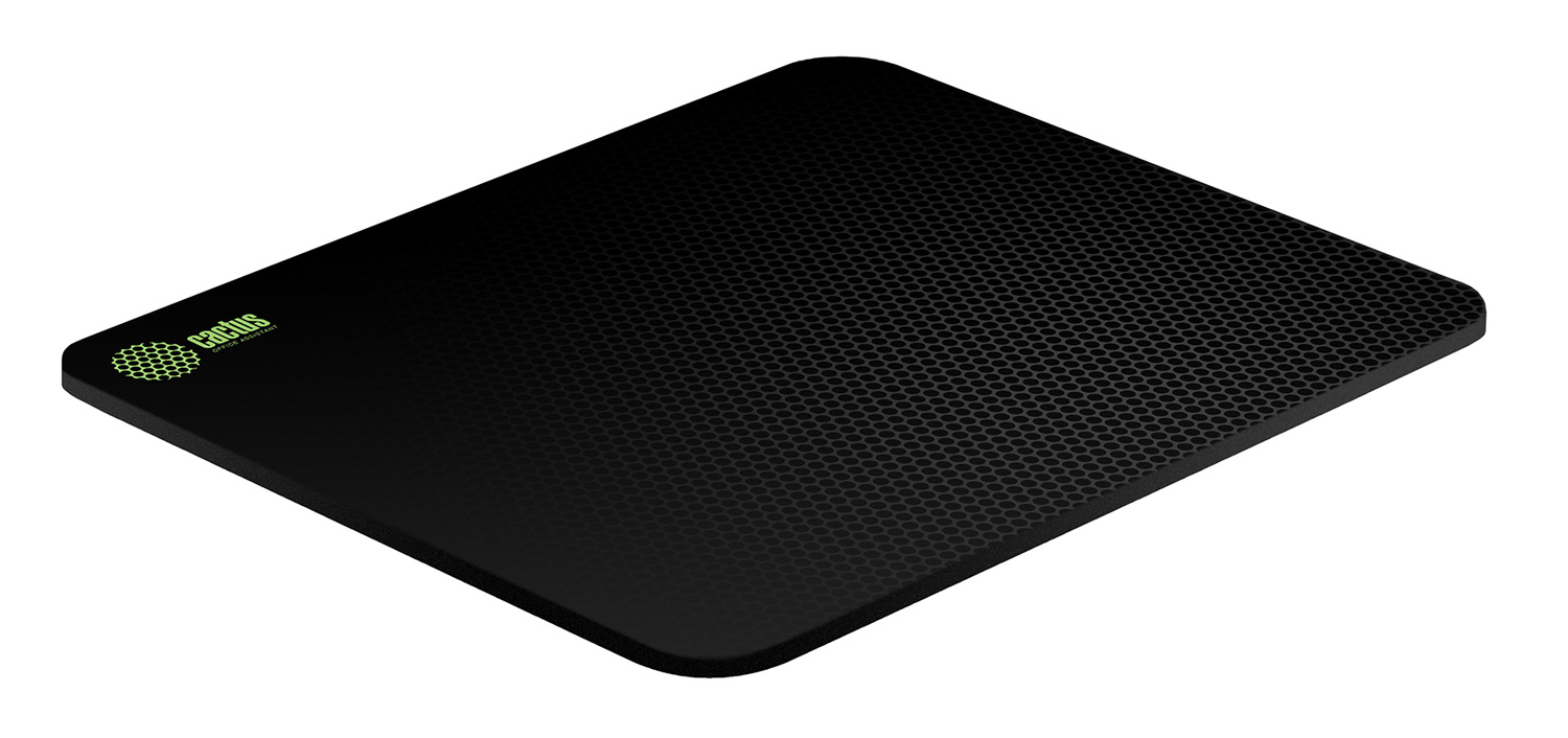 картинка Коврик для мыши Cactus Black Mesh черный CS-MP-D02S от магазина КомпьютерЦентр