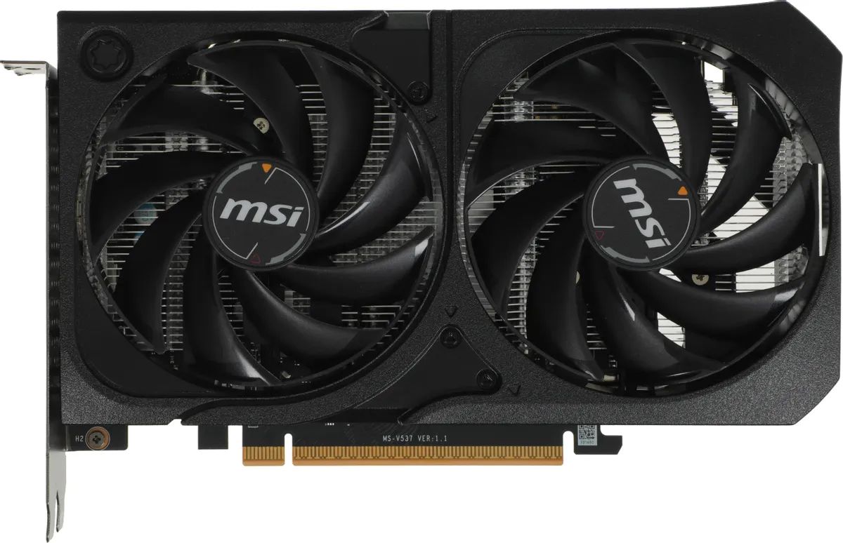 картинка Видеокарта 8Gb GDDR7 GeForce RTX 5060 MSI SHADOW 2X OC; PCI-E 5.0; 128 bit; 2527/ 28000; DPх3, HDMIх1; 2 FAN (RTX 5060 8G SHADOW 2X OC) от магазина КомпьютерЦентр