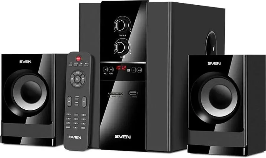 картинка Акустика Sven MS-1821, 2.1, черный Bluetooth от магазина КомпьютерЦентр