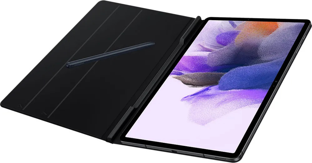 картинка Чехол Samsung for Samsung Galaxy Tab S7+/ FE Book Cover Black (EF-BT730PBEGRU) от магазина КомпьютерЦентр