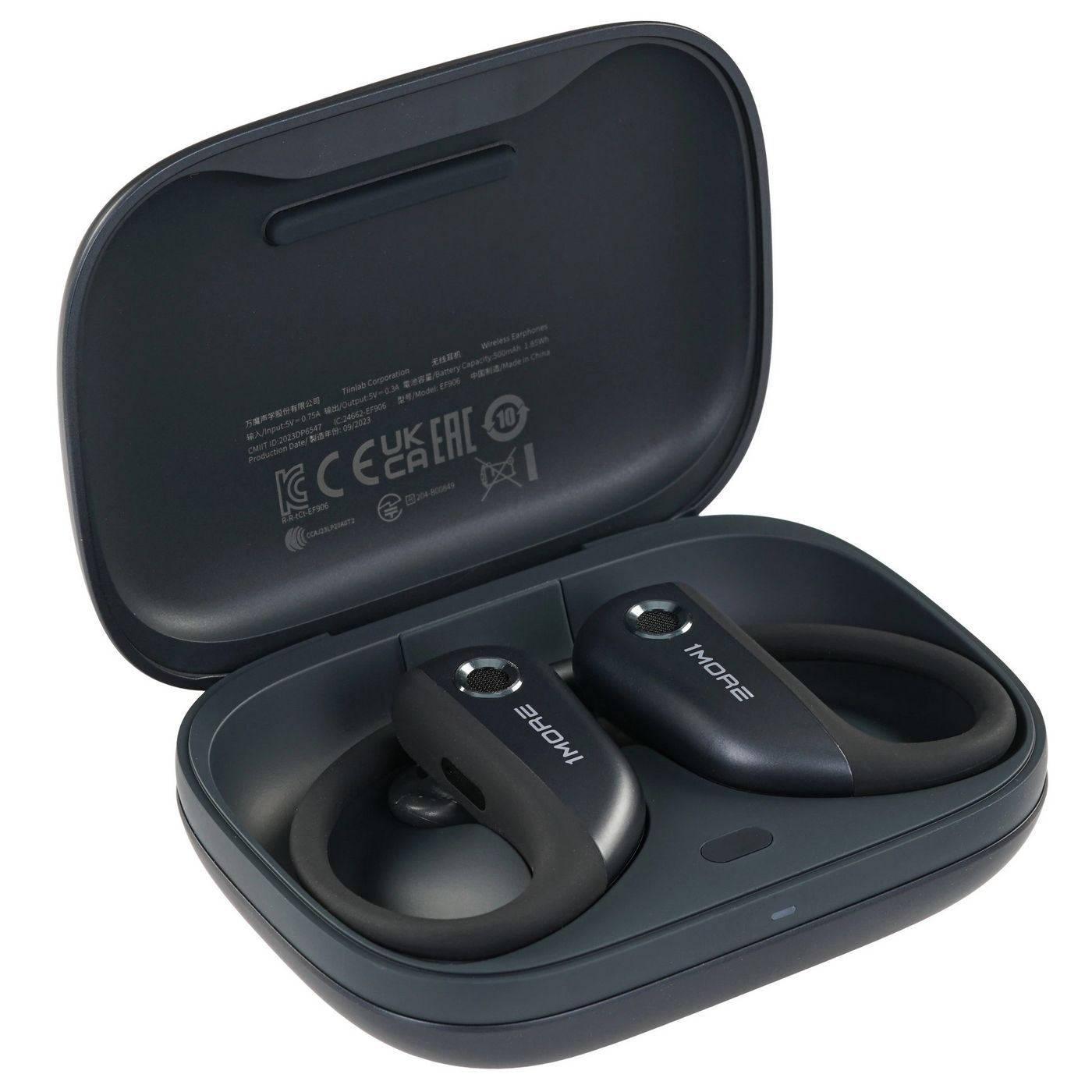 картинка Наушники Bluetooth 1More Fit SE Open Earbuds S50 (EF906) Grey от магазина КомпьютерЦентр