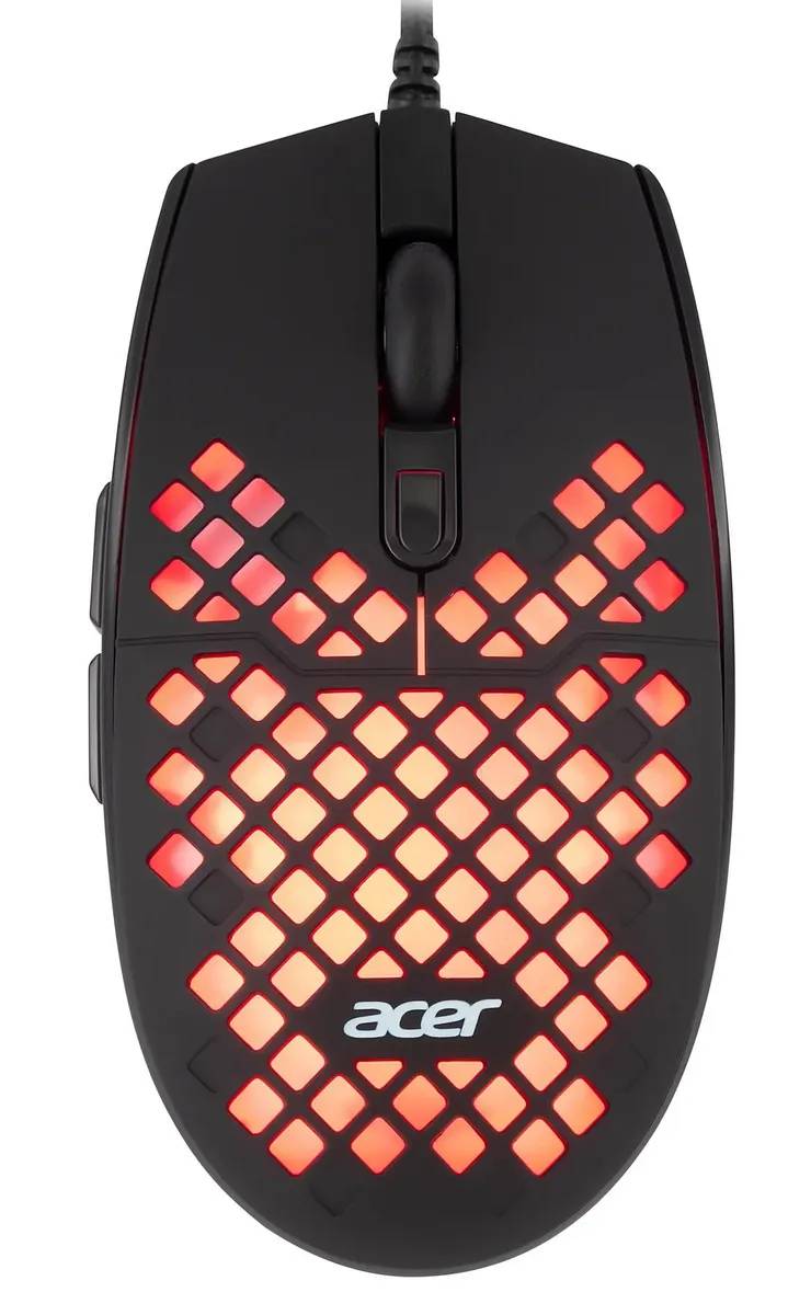 картинка Мышь Acer OMW134 черный USB ZL.MCEEE.018 от магазина КомпьютерЦентр