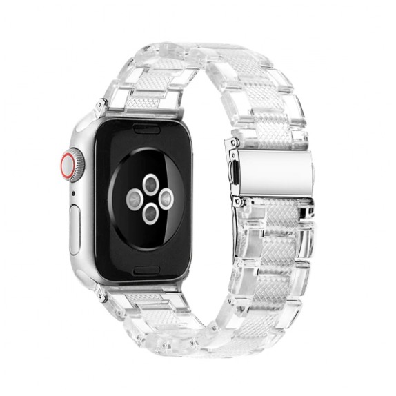 картинка Ремешок прозрачный (ПВХ) для Apple Watch 40mm и 38mm от магазина КомпьютерЦентр