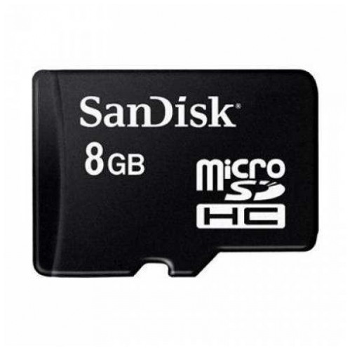 картинка Карта памяти SanDisk 8Gb microSD no SD адаптер (SDSDQM-008G-B35) от магазина КомпьютерЦентр