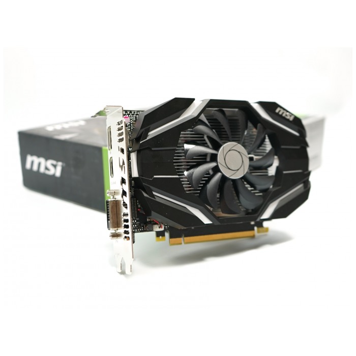 картинка Видеокарта MSI 4Gb DDR5 GeForce GTX1050Ti  (GTX 1050 TI 4G OC) от магазина КомпьютерЦентр