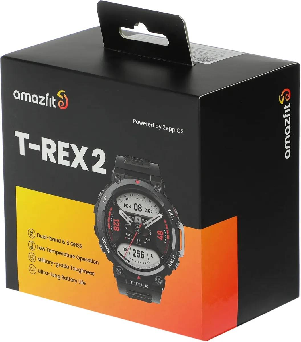 картинка Смарт-часы Xiaomi AMAZFIT T-Rex 2 A2170 Black от магазина КомпьютерЦентр