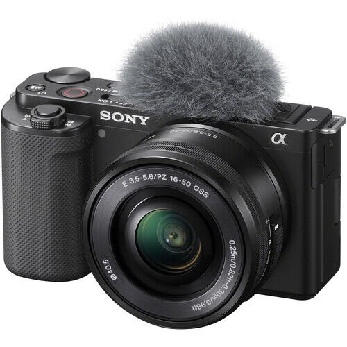 картинка Фотоаппарат Sony ZV-E10 Kit E PZ 16-50mm F3.5-5.6 OSS Black от магазина КомпьютерЦентр