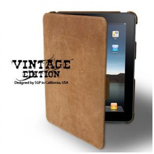 картинка Чехол SGP Leather Case Vintage Edition for iPad (SGP06579) от магазина КомпьютерЦентр