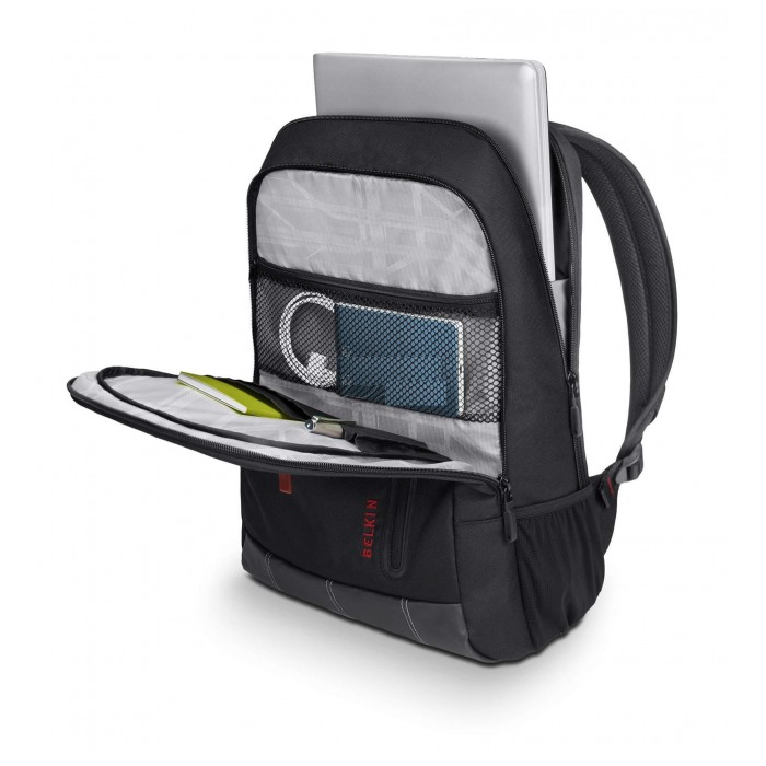 картинка Сумка Belkin Swift Backpack 16″ Black/Red (F8N507cwc00) от магазина КомпьютерЦентр
