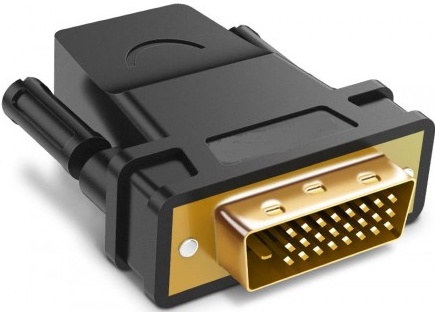 картинка Адаптер KS-is KS-470 DVI-D M HDMI 15F v1.4 от магазина КомпьютерЦентр