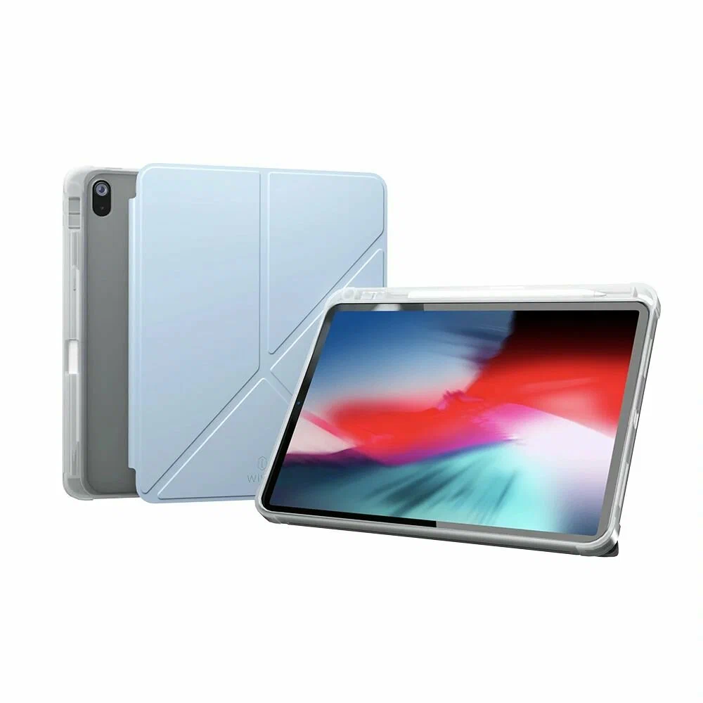 картинка Чехол-книжка WiWU Classic III Case GF-003 for iPad 10/ 11 (2022/ 2025) Blue от магазина КомпьютерЦентр