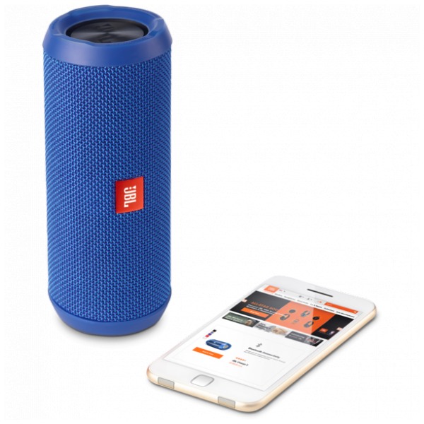 картинка Колонки JBL Flip 3 Wireless Speaker Blue (JBL-FLIP3BLUE) от магазина КомпьютерЦентр
