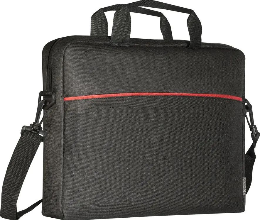 картинка Сумка для ноутбука Defender Lite 15.6'' Black карман (26083) от магазина КомпьютерЦентр