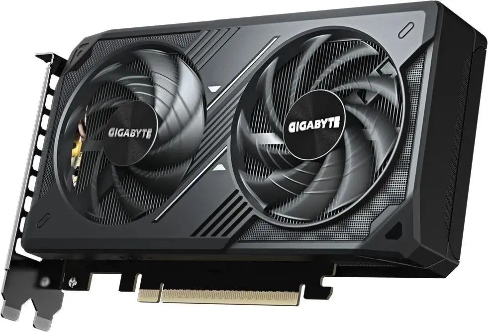 картинка Видеокарта 8Gb GDDR7 GeForce RTX 5060 WINDFORCE MAX OC 8G GIGABYTE PCIe 5.0, 128 бит, 2512/ 28000, 3 x DisplayPort, HDMI (GV-N5060WF2MAX OC-8GD) от магазина КомпьютерЦентр