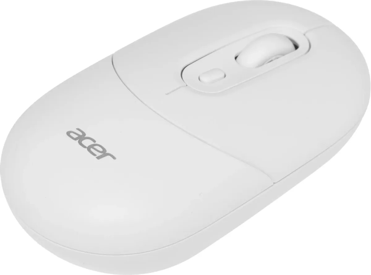 картинка Мышка Acer OMR301 беспроводная, белый (ZL.MCECC.01U) от магазина КомпьютерЦентр