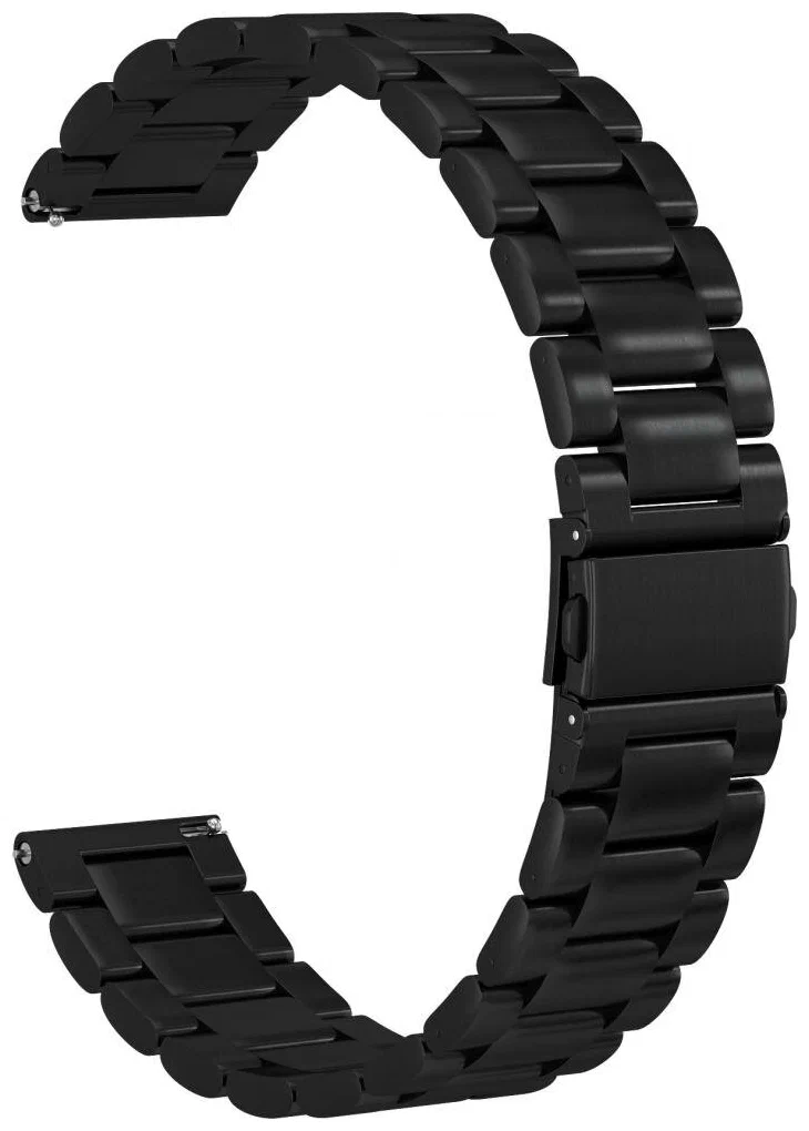 картинка Ремешок Samsung Galaxy Watch (20mm) Metal New 3Bead Black от магазина КомпьютерЦентр