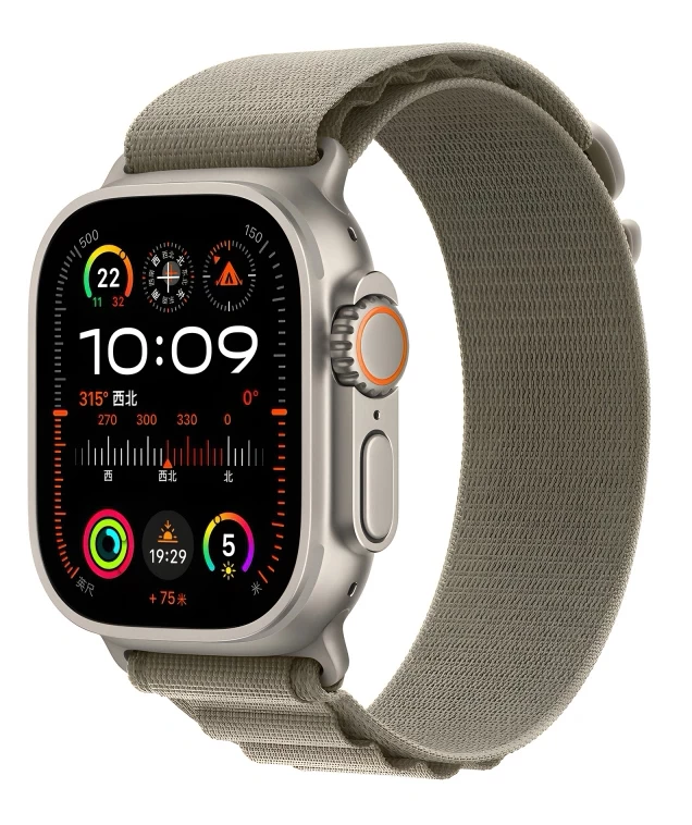 картинка Ремешок Wiwu Ultra Loop для Apple Watch 42/ 44/ 45/ 49мм, Olive (Wi-WB007) от магазина КомпьютерЦентр