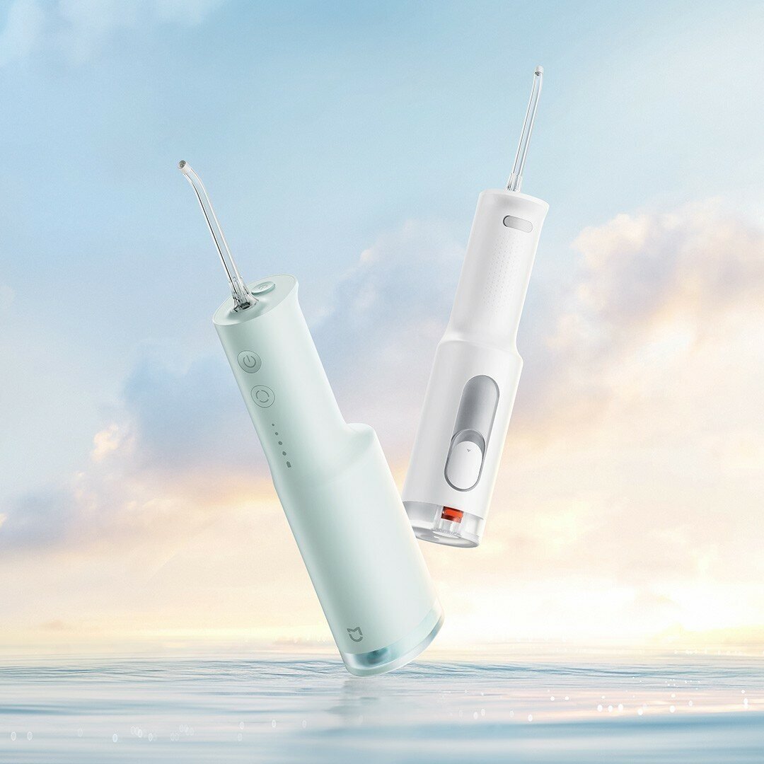 картинка Портативный ирригатор Xiaomi Mijia Electric Teeth Flosser F300 Smoked MEO703 White от магазина КомпьютерЦентр