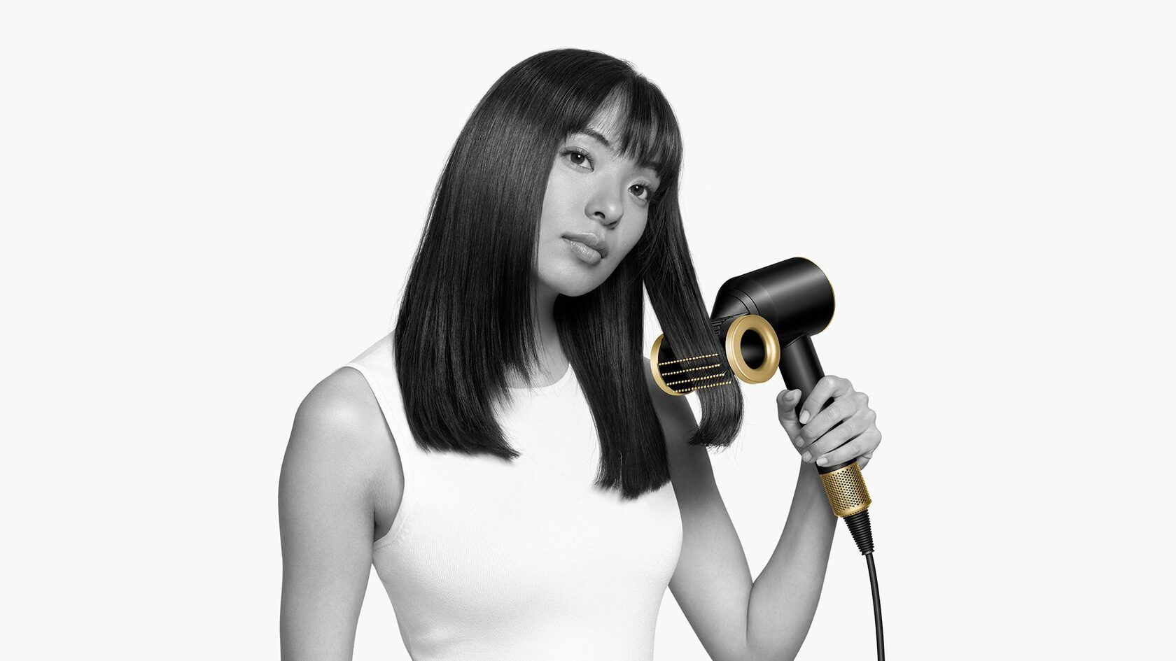 картинка Фен для волос Dyson Supersonic HD15 Gold/ Onyx от магазина КомпьютерЦентр