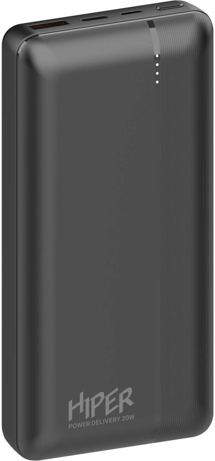картинка Дополнительный внешний аккумулятор Hiper MX Pro 20000mAh 3A QC PD 1xUSB Black (MX Pro 20000 BLACK) от магазина КомпьютерЦентр